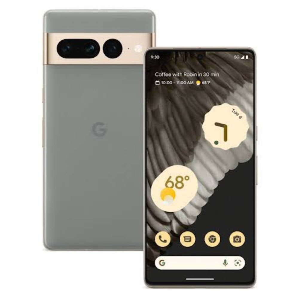 NEW Google Pixel 7 Pro 5G mmWave & Sub-6 6.7" 128 GB Phone in Hazel